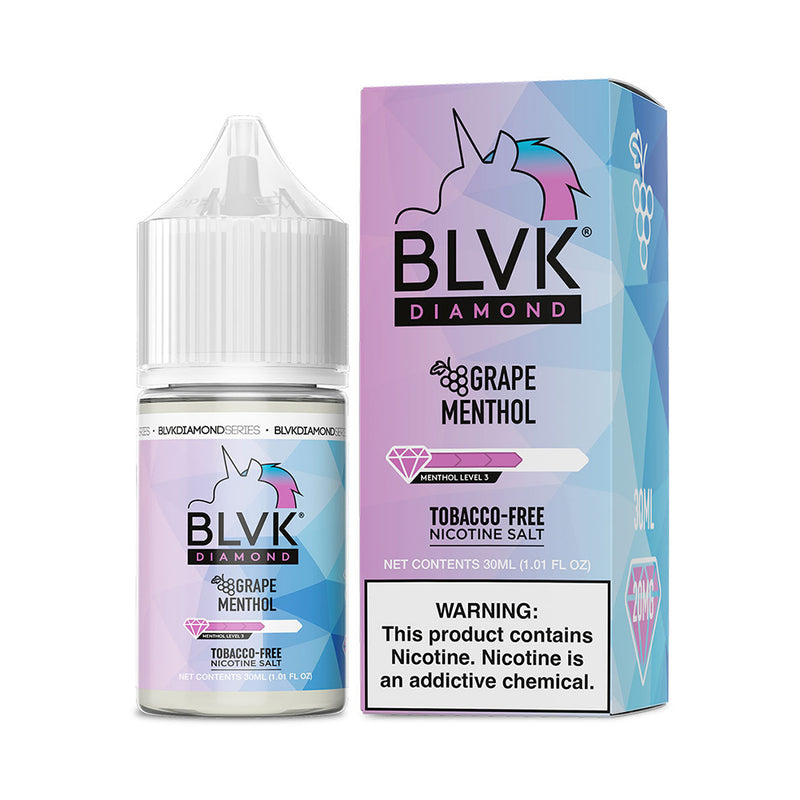 NicSalt BLVK DIAMOND - Grape Menthol 30ml