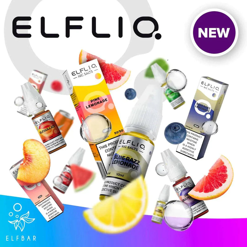 NicSalt ELFBAR Elfliq 30ml - SABORES